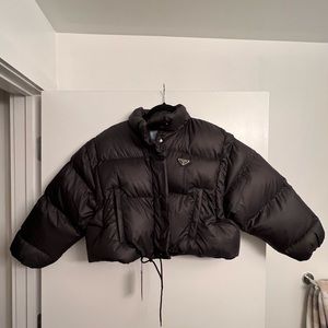Prada Cropped Puffer | Size L